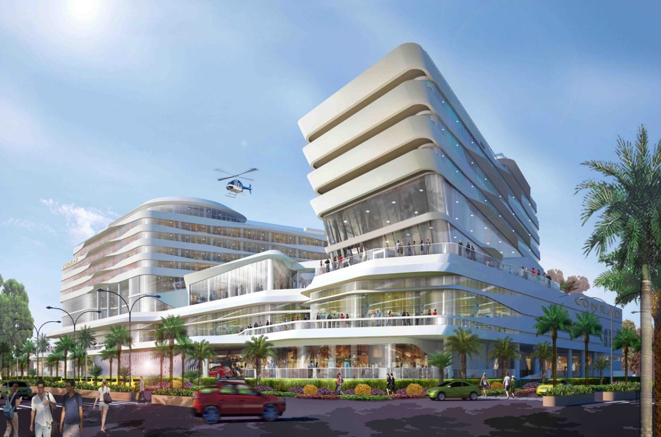 Conrad makes debuts in the Philippines
