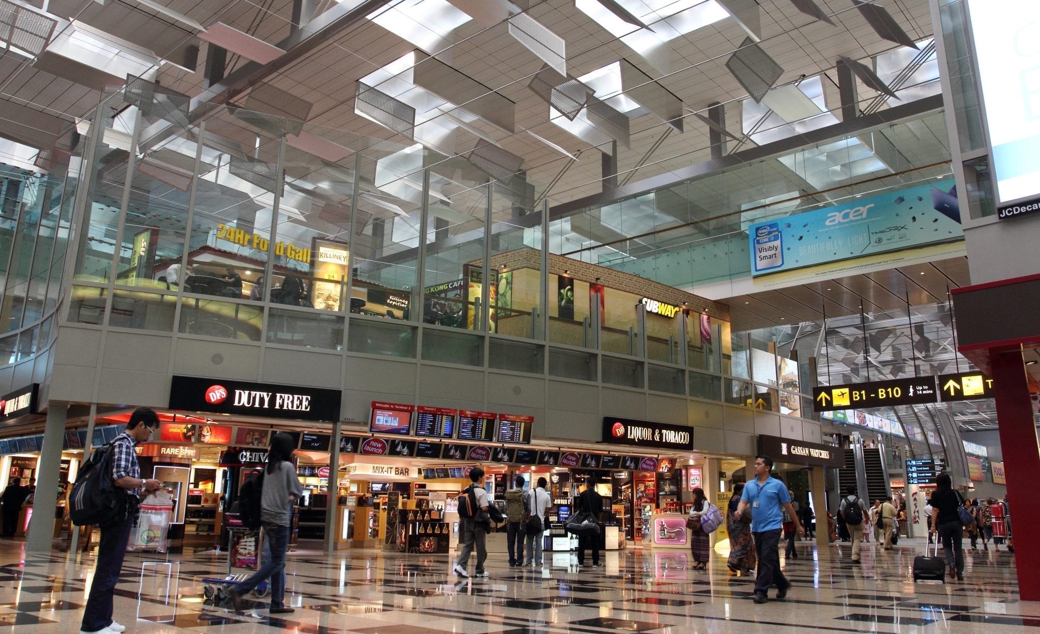 4 leases available at Singapore Changi Airport
