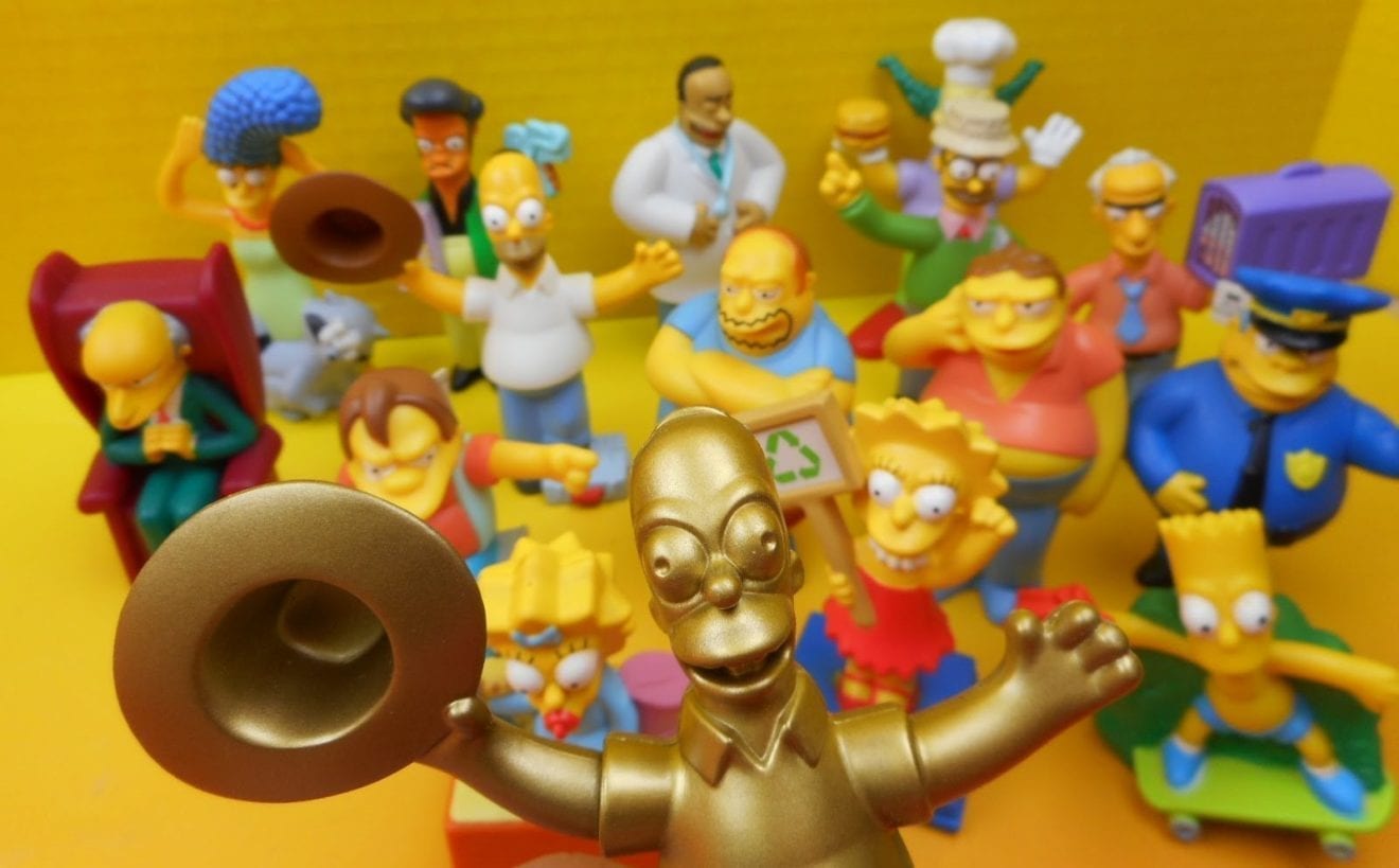 The Simpsons store on roll in China