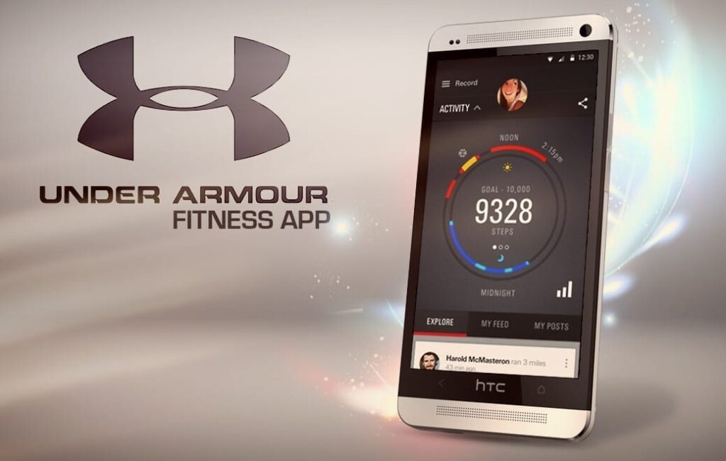 under armour htc set to develop fitness app