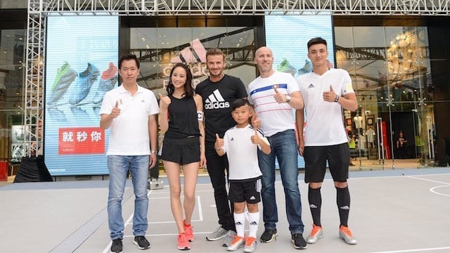 Adidas football flagship opens in Guangzhou