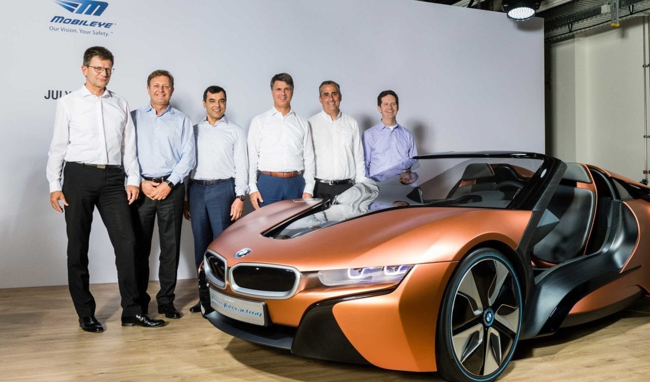 BMW to develop driverless car technology with Intel, Mobileye