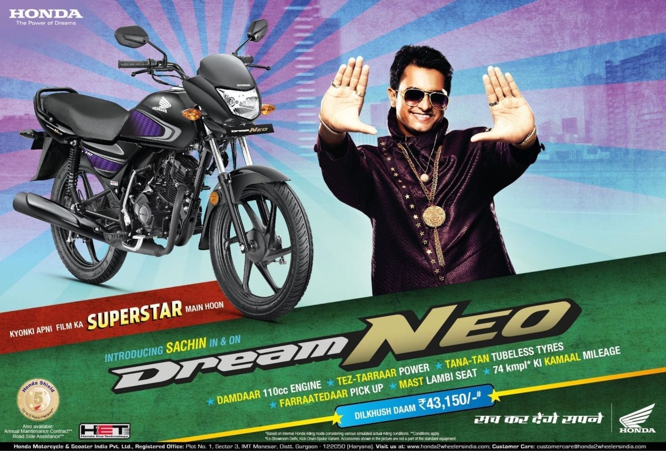 India becomes Honda’s biggest 2 wheeler market