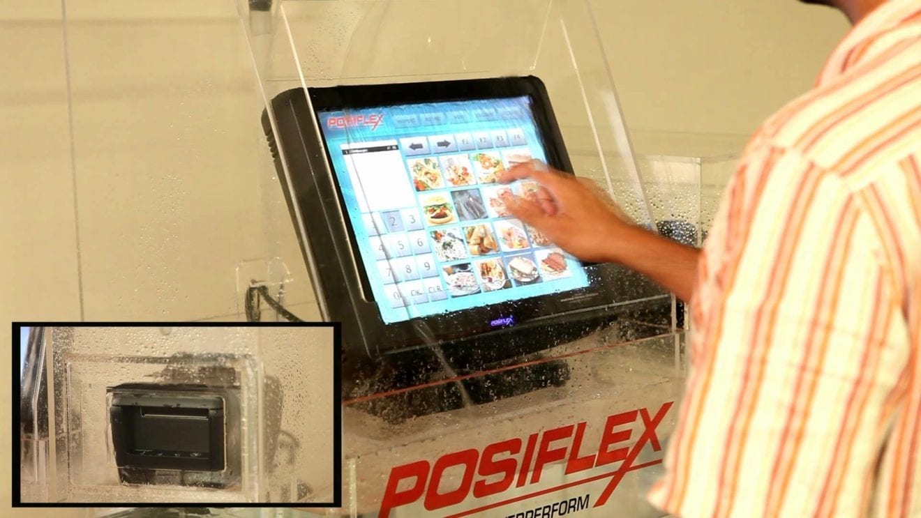 Kiosk uniting with Taiwan Posiflex