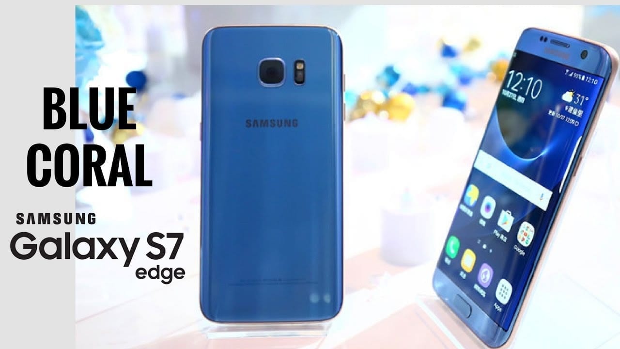Blue Coral Samsung Galaxy S7 edge officially confirmed, launching November 5 in Singapore