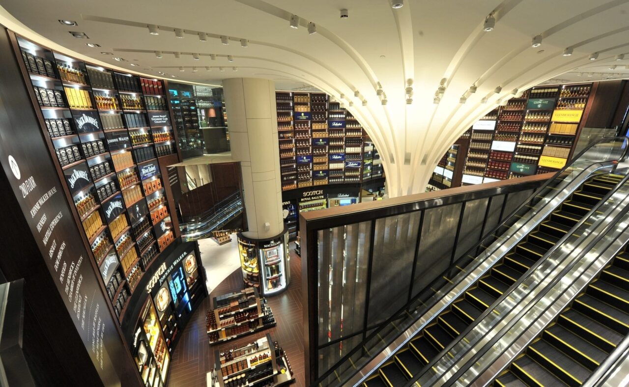 DFS Wines Spirits assortment