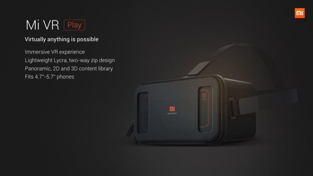 Xiaomi mi vr launch2