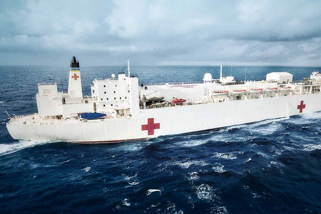 medical support vessel