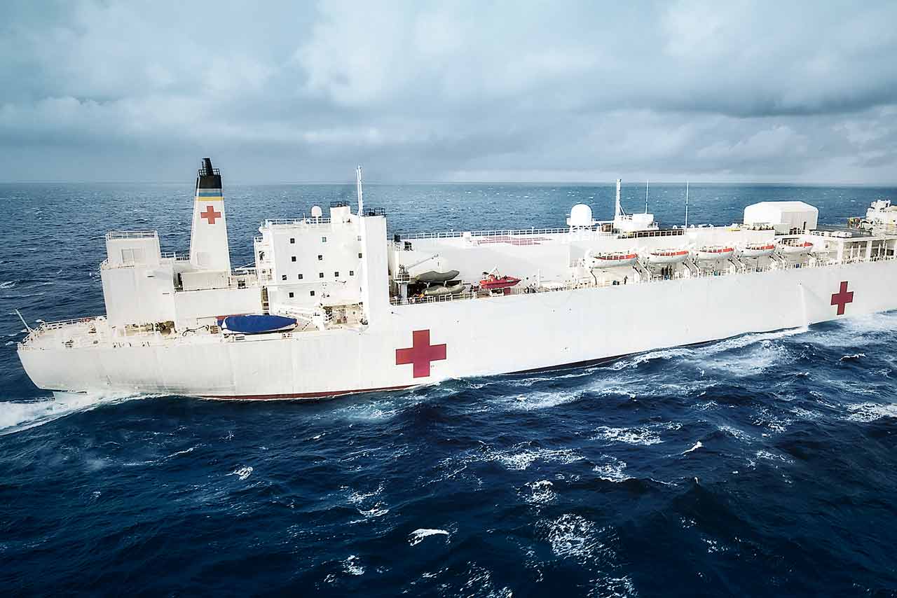 medical support vessel