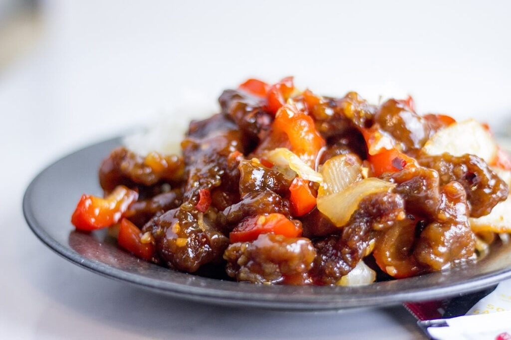 panda express beef