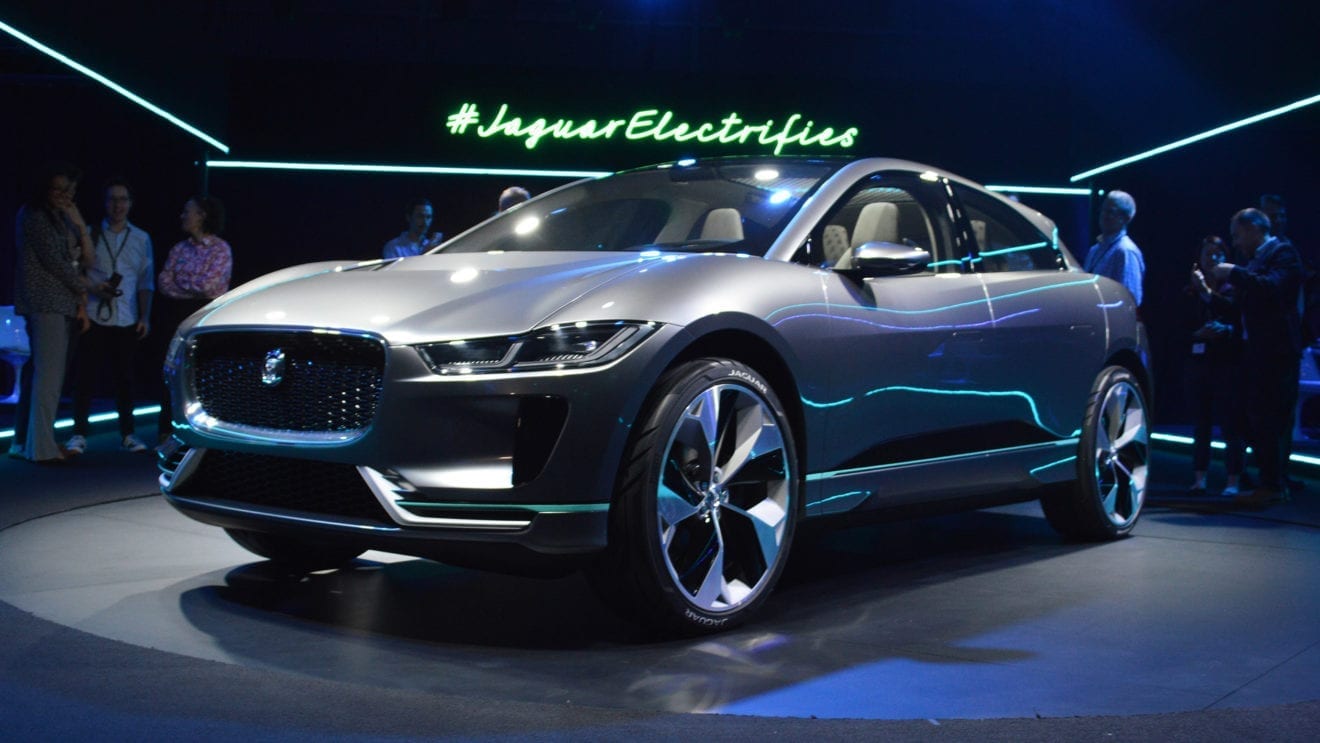 Jaguar Electrifies With I-PACE Concept Car