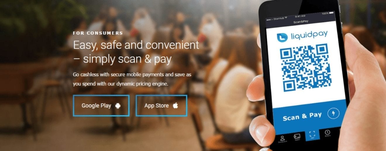 Liquid Pay targets 25,000 retailers in Singapore with QR code mobile payments