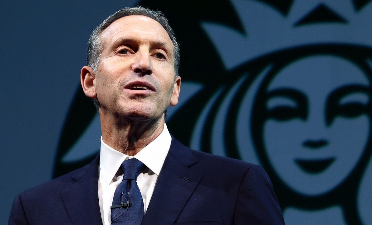 Starbucks CEO Schultz steps aside