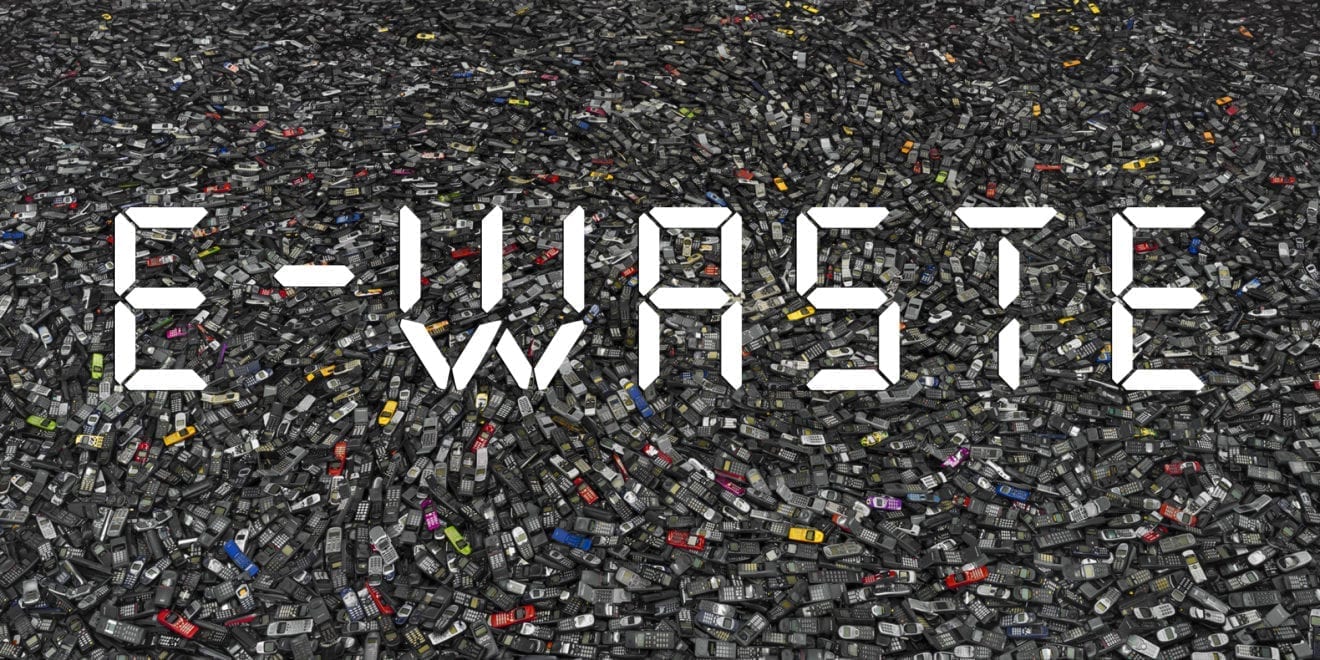 How does electronic waste get recycled?