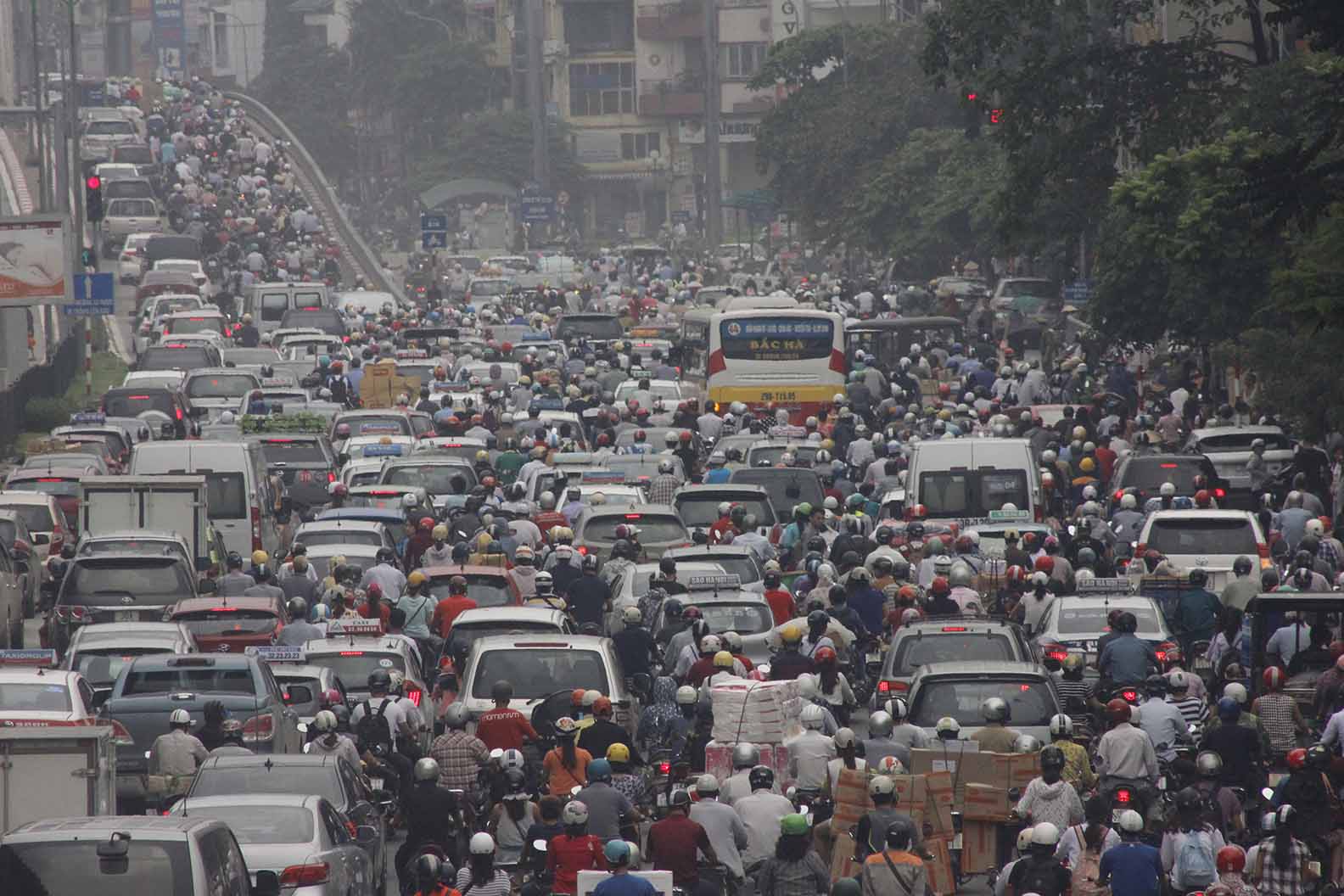 One person, one car in Hanoi as it considers a new traffic plan