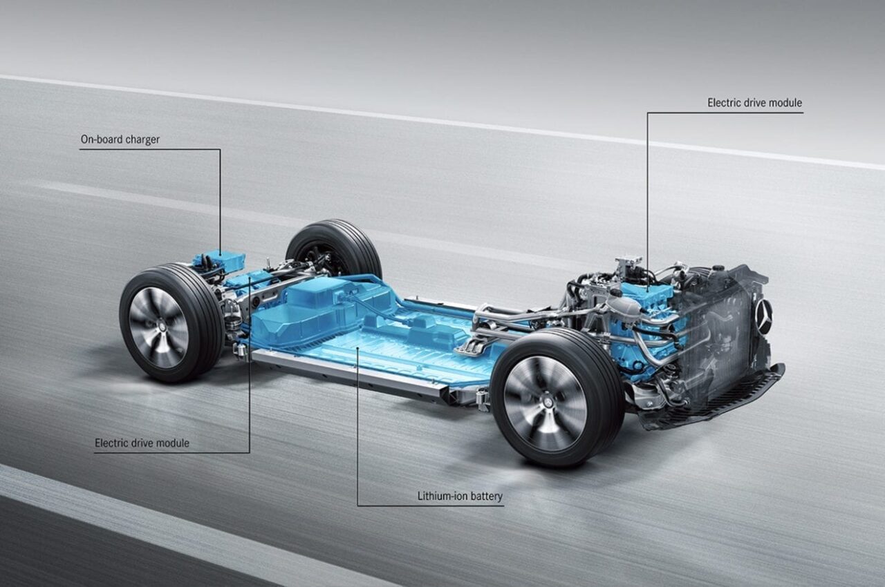 Mercedes Benz multi model electric vehicle platform