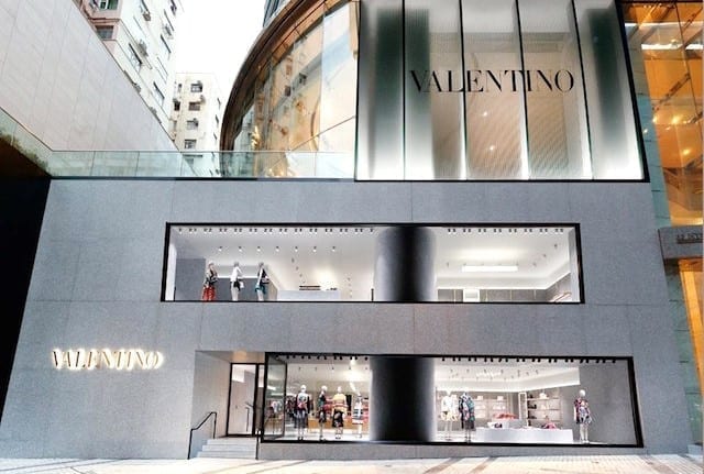 Valentino Hong Kong opens flagship