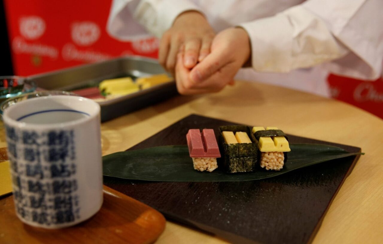 kitkat sushi