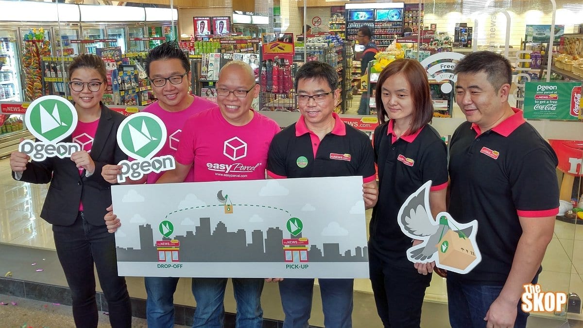 PGEON delivers eCommerce orders to convenience stores