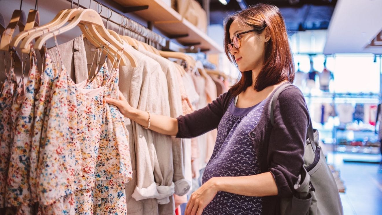Clothing shoppers prefer stores