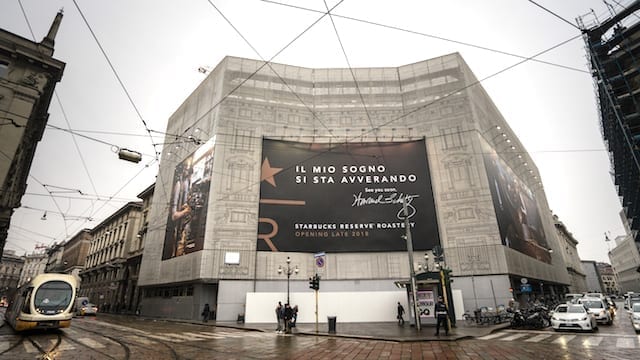 First Starbucks Roastery to open in Europe