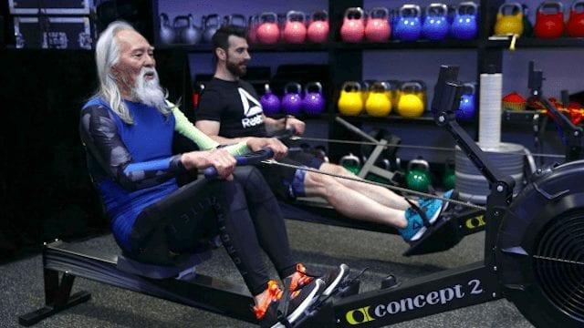Octogenarian x reebok