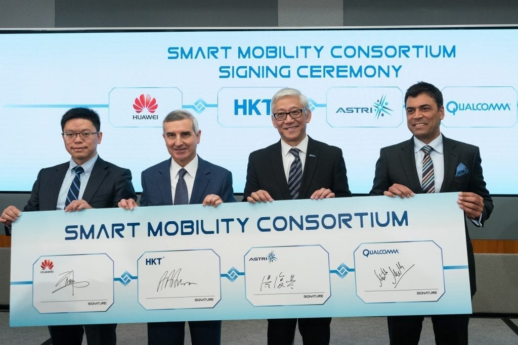 SmartMobilityConsortium C V2x HKT Huawei Astri