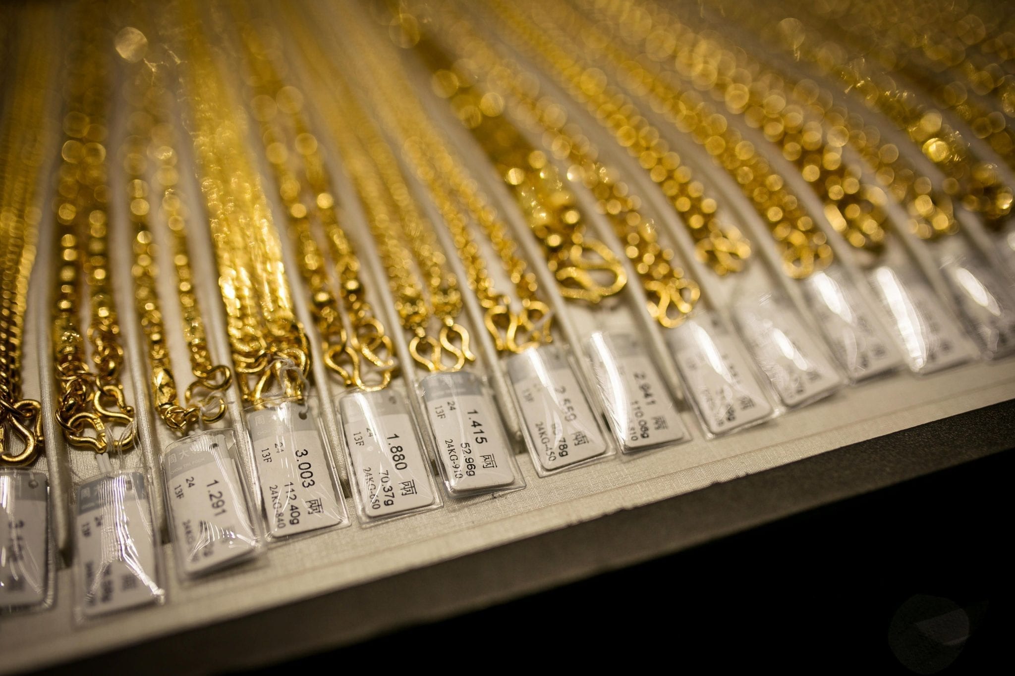 Gold plummets to 8-month low