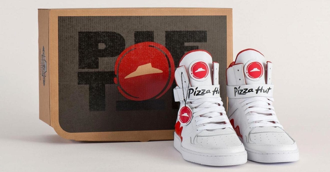 Pizza Hut’s new “Pie Tops” shoes can order pizza for you