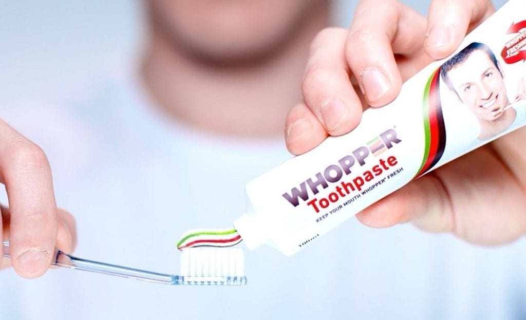 whopper toothpaste hed 2017