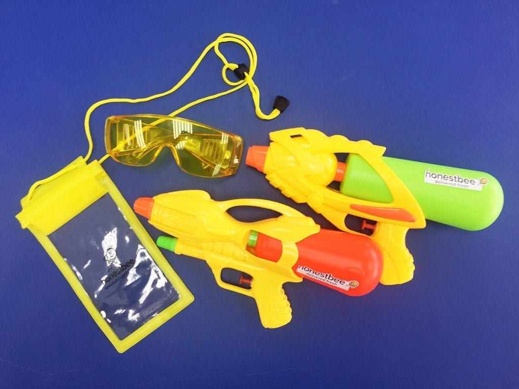 honestbee Songkran items