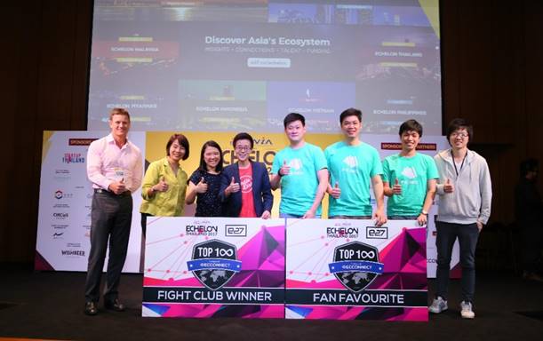 Healthy food delivery startup IndieDish announced as winner of TOP 100 Fight Club Thailand