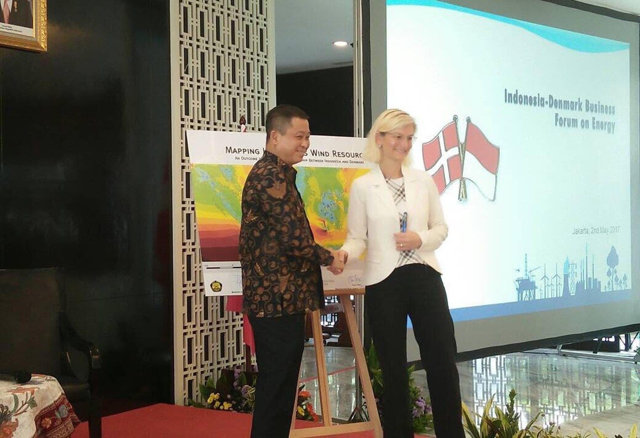 Indonesia-Denmark launch wind power map