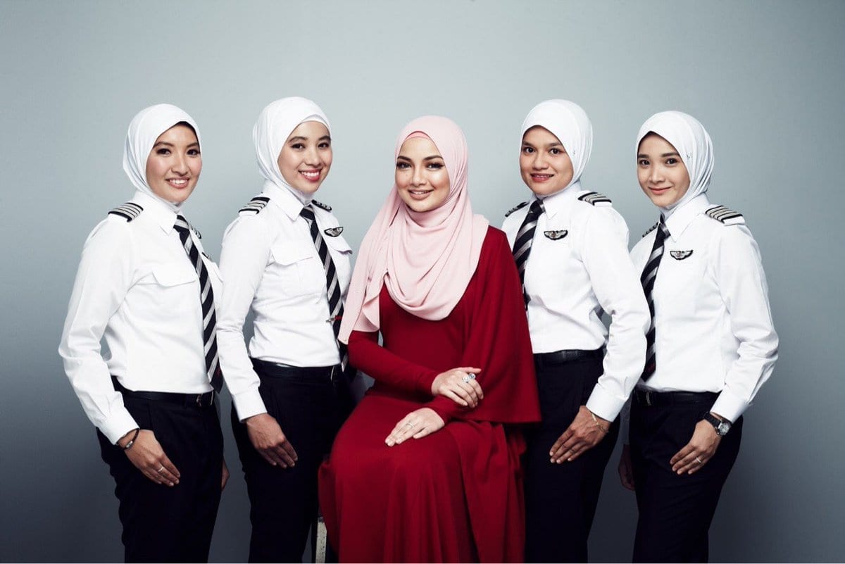 AirAsia partners hijab brand to create exclusive headscarf for female pilots