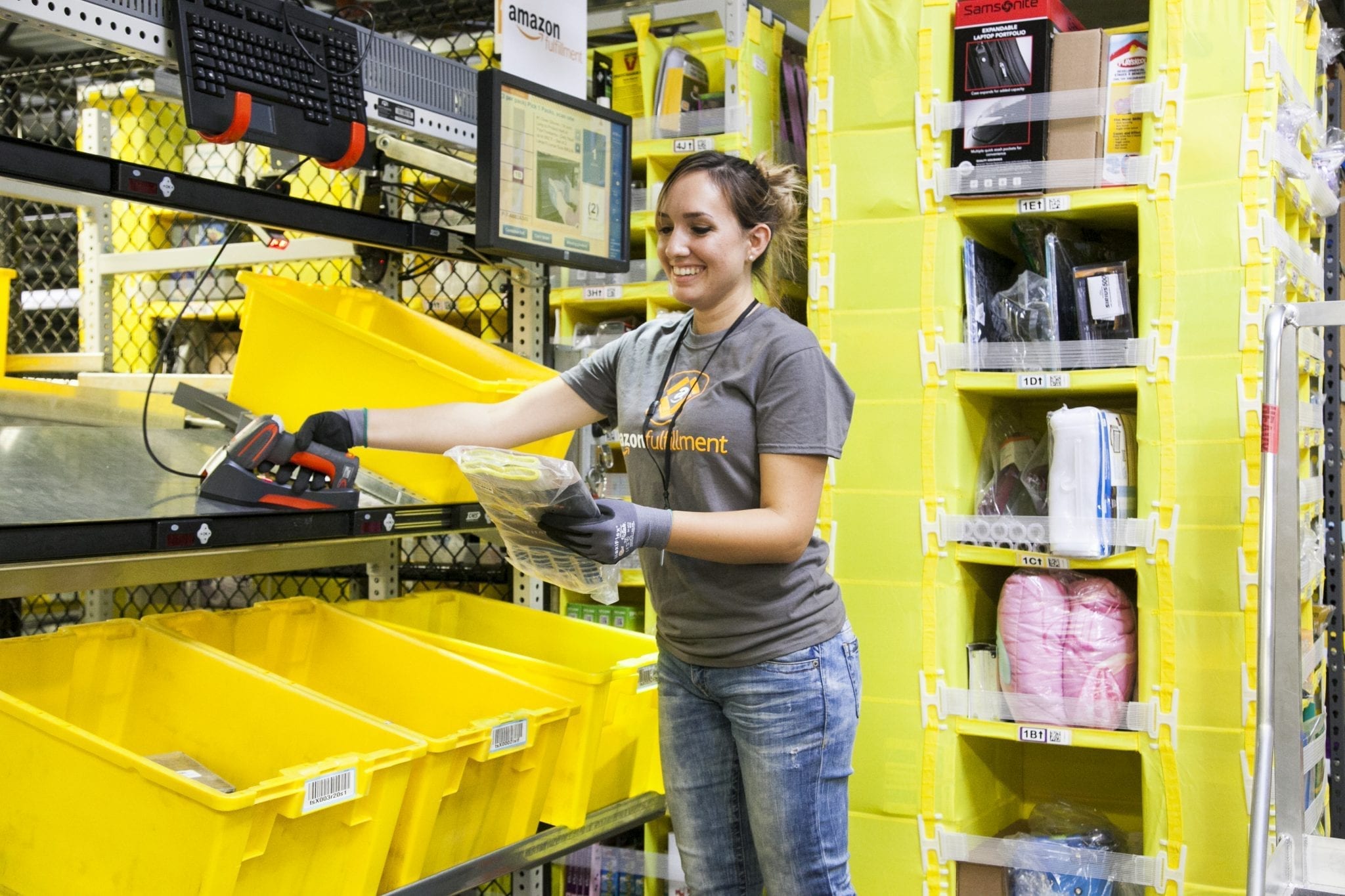 Amazon continues to open new fulfilment centres