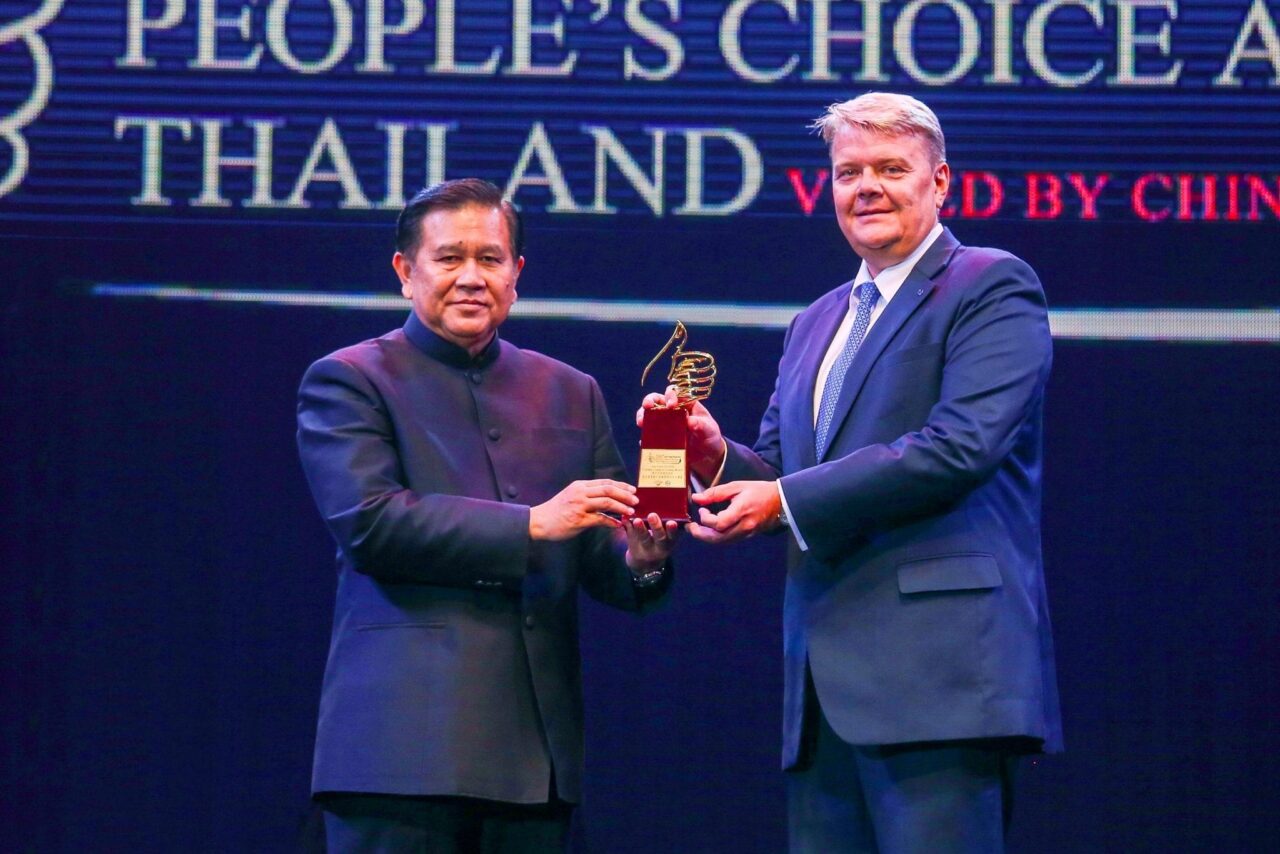 Centara Wins Recognition of Chinese Guests with “Best City Hotel” Award