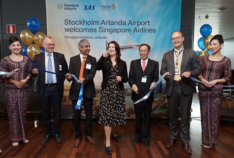 Singapore Airlines Stockholm