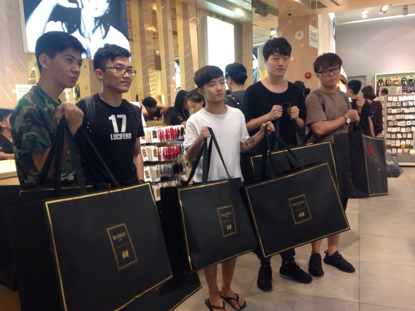 Balmain Singapore launches at Marina Bay Sands