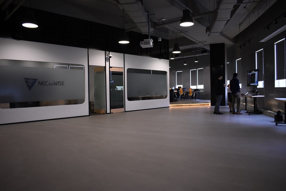 Photo credit to NEC Advanced Centre for Experimentation ACE POC space