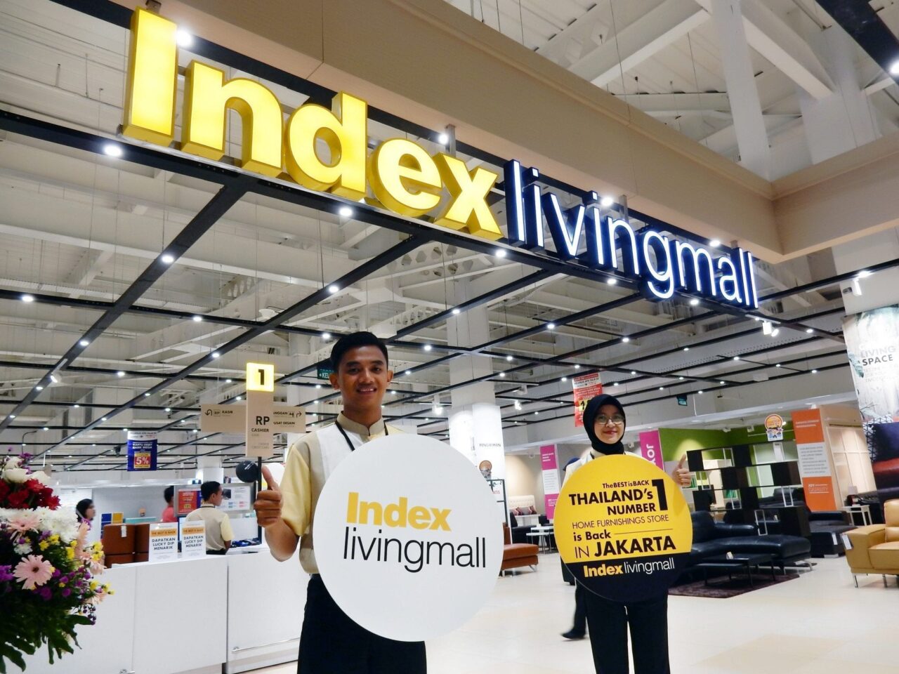 Index Living Mall opens again in Indonesia