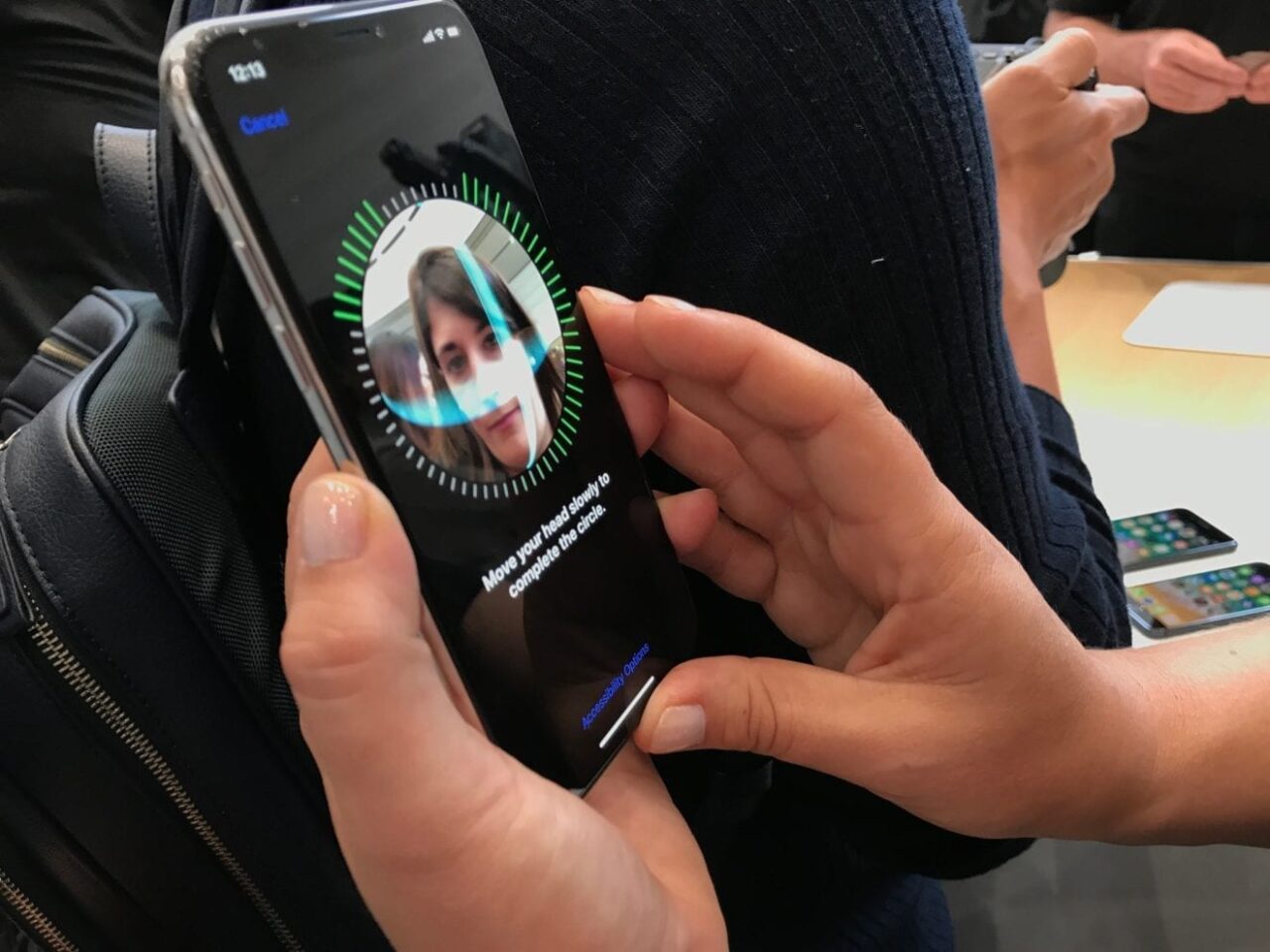 Iphone X face