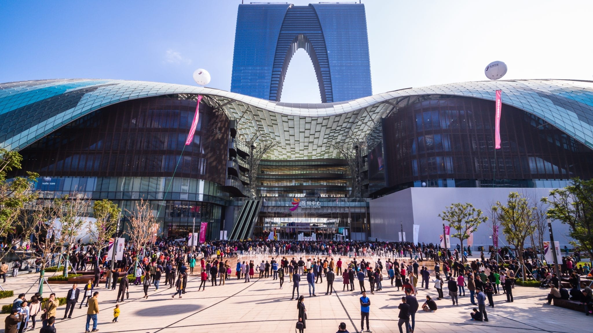 CapitaLand hits record with Suzhou Center Mall