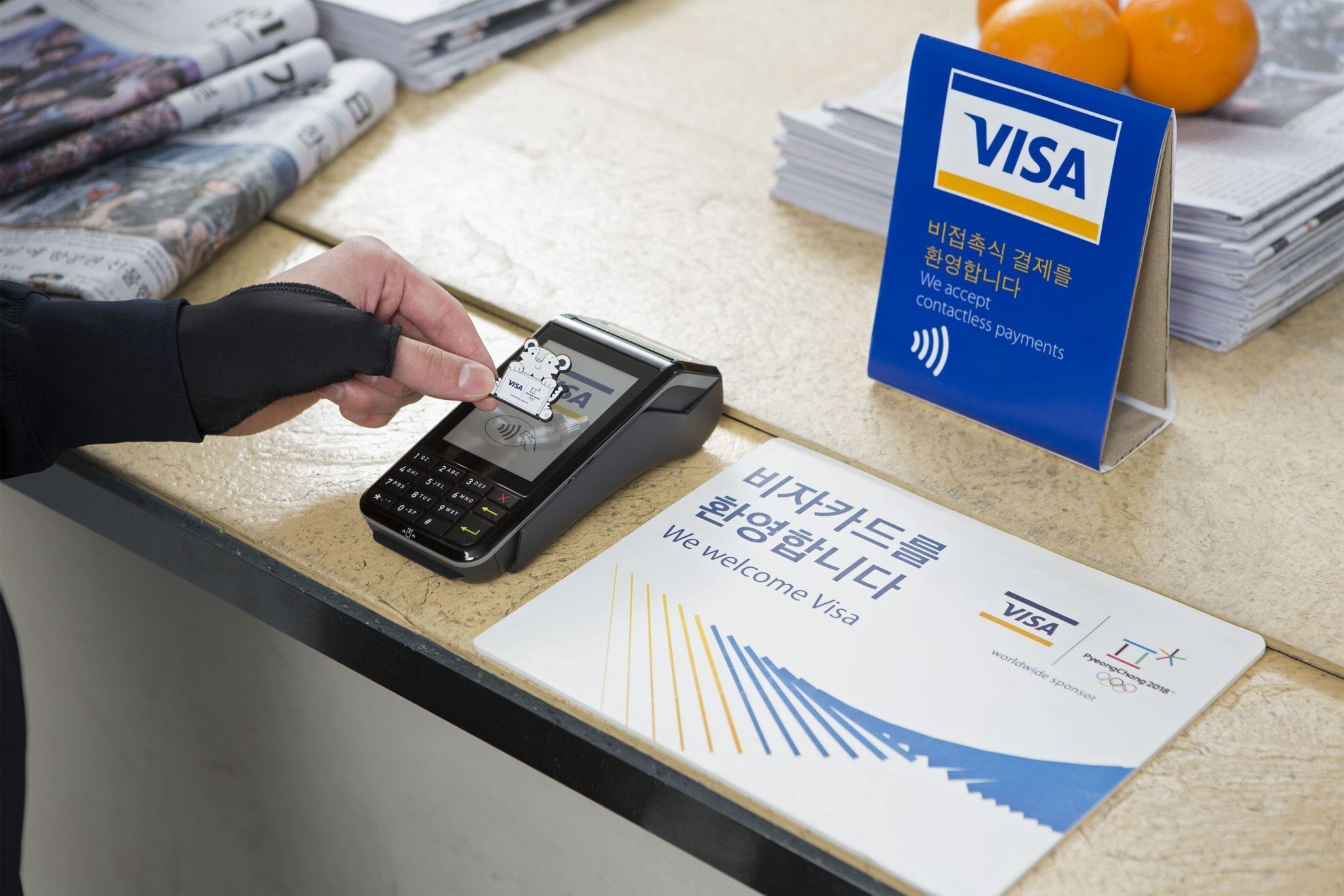 Visa expands global partner network in contactless payments push
