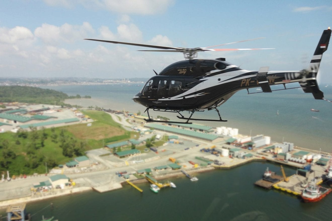 Whitesky kicks off Jakarta-Bandung helicopter service