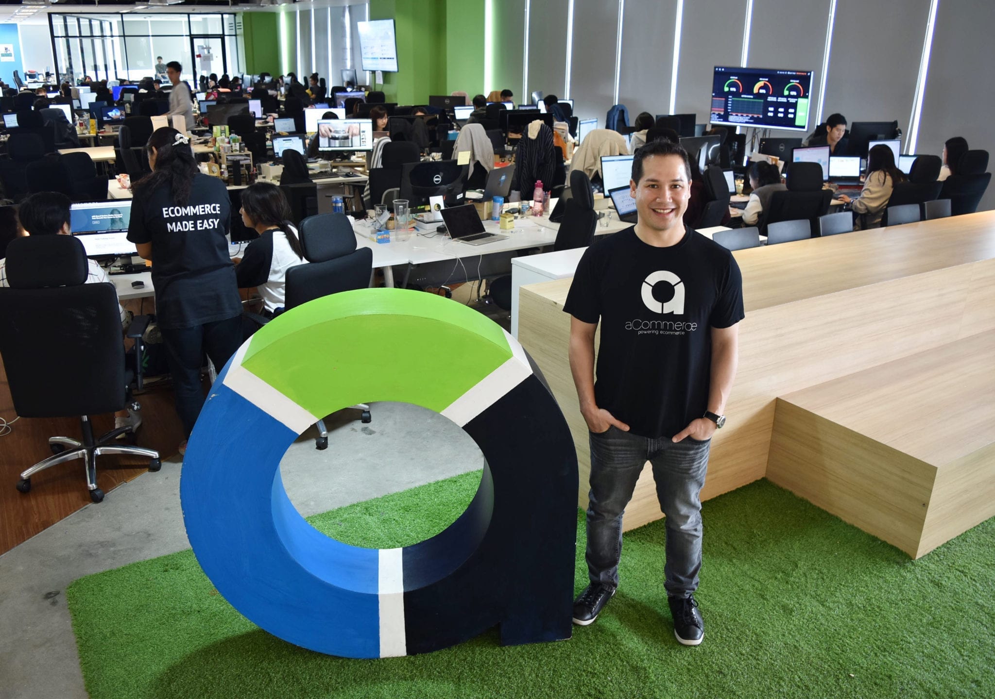 aCommerce expects online-shopping market share to double to 5.5 percent