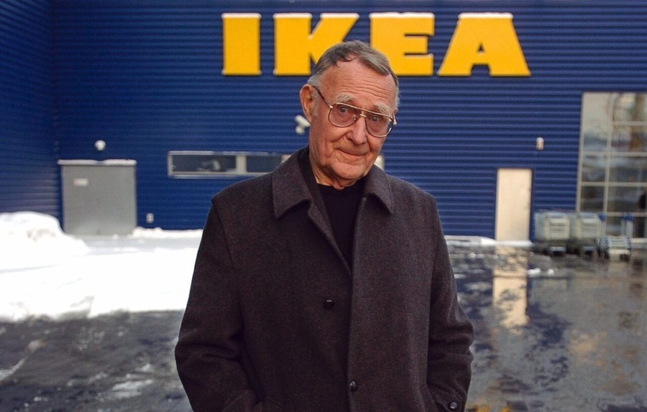 Ikea founder passed away