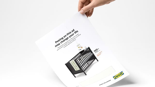 Ikea pee ads