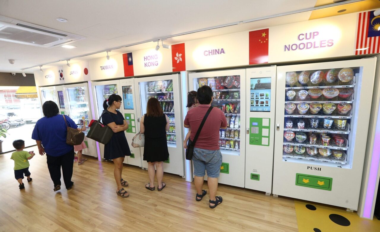 Irispay launches vending-machine store