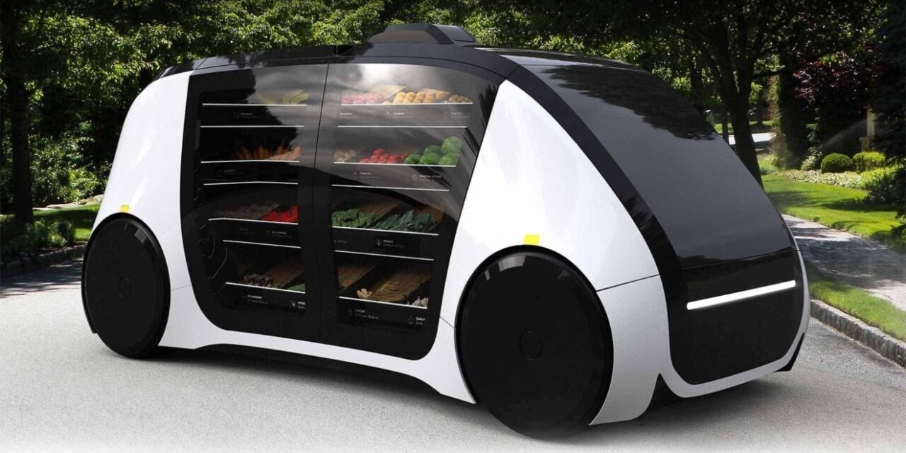 Robomart brings food to buyer door