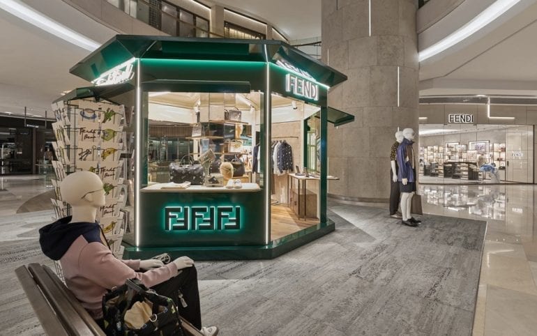 Fendi opens Singapore ION flagship with pop